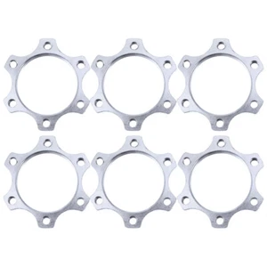 6 PIEZAS 44 MM Brida Conversión Asientos Bicicleta Buje Espaciador Bicicleta Freno Rotor Adaptador - Imagen 1 de 12