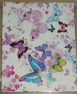 Simon Elvin Blue Butterflies Wrapping Paper - 2 sheets paper 70 x 50cms - Picture 1 of 2