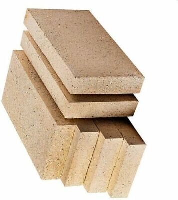 Replacement Universal Vermiculite Stove Fire Bricks 4.5  X 9  Wood Log Burner • 12.11€