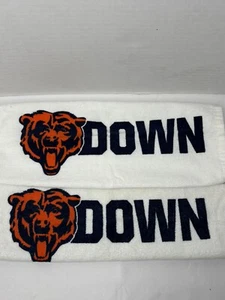 Chicago Bears Football NFL  White Rally Towels - Set of Two - Picture 1 of 4
