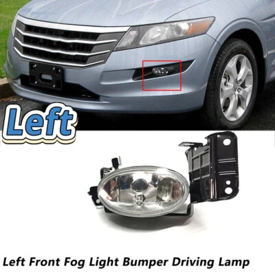 Faro antiniebla delantero izquierdo parachoques lámpara de conducción para Honda Accord Crosstour 2010-2012 Foto 1 de 4