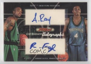 2006-07 Topps Full Court Co-Signers Randy Foye Allan Ray #CS-26 Rookie Auto RC