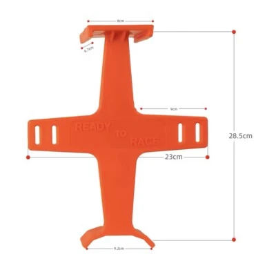Supporto salva blocca forcella per il trasporto moto cross enduro sul carrello - Imagen 1 de 2