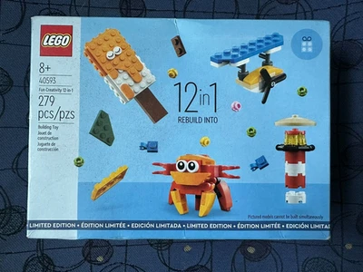 Lego Fun Creativity 12-in-1 GWP Set 40593 - New & Sealed Limited Edition - Image 1 of 4