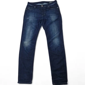 DIESEL pants JEANS PANTS BLUE LIKE size W 34 L36 - Picture 1 of 5