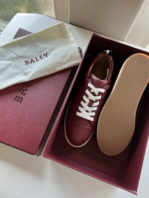 Bally Woman’s New Lamb Leather Sneakers Shoes US 6   janette - Image 1 of 4
