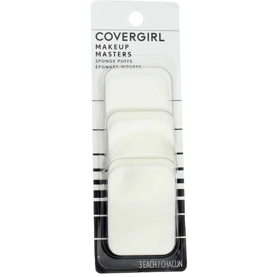 COVERGIRL Makeup Masters Sponge Puffs 3 Count 022700580835