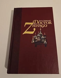 Vintage Hardback Doctor Zhivago with Illustrations by Boris Pasternak 1990 - Picture 1 of 5