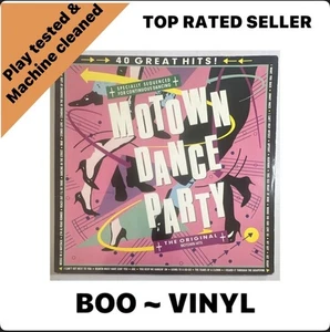 Motown Dance Party The Original Motown Hits Vinyl Record EX / VG+ - Imagen 1 de 8
