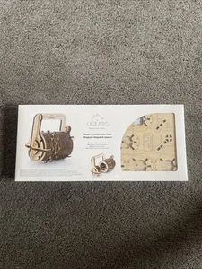 UGears Model Craft Combination Lock Wooden Kit Sealed Made In Ukraine - Picture 1 of 6
