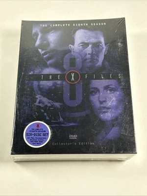 X-FILES Season 8 Eight-Sealed DVD Full Season-Collectors Edition New - Image 1 of 3