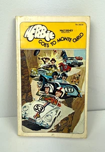 Herbie Goes To Monte Carlo Walt Disney Vintage 1977 Paperback Good Condition - Picture 1 of 5