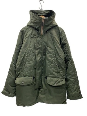 AVIREX Military Jacket XL Nylon KHK Plain 6152175 - Image 1 of 4