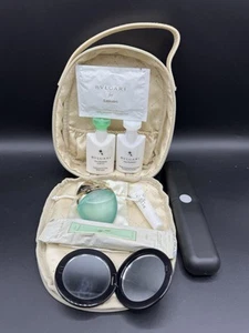 BVLGARI - Set de viaje perfumes maquillaje/bolsa de cosméticos exclusiva para EMIRATES - Imagen 1 de 12