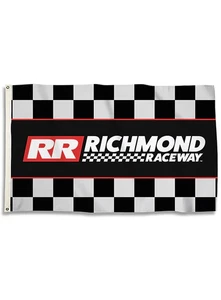New/Sealed: NASCAR Premium Two Sided 3x5 Richmond Speedway Flag - Picture 1 of 1
