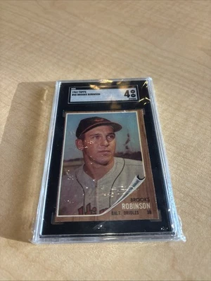 1962 Topps Set-Break # 45 Brooks Robinson SGC 4 en muy buena condición Ex HOF MVP Baltimore Orioles Foto 1 de 4