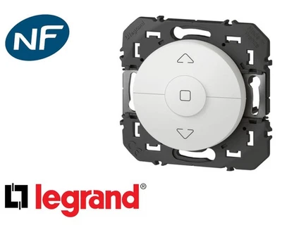 Legrand 600021 - Interrupteur Volet Roulant DOOXIE Blanc Commande VR - Photo 1/4