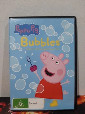 Peppa Pig - Bubbles (DVD, 2016) - features 12 fun packed piggy tales 🍿 - image 1 of 4