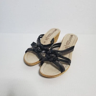 Patrizia By Spring Step Women Wedge Sandals Size 41 Made In Italy Casual Summer - Image 1 of 4