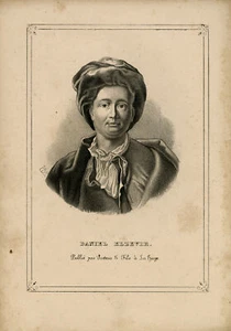 Antique Master Print-Portrait of publisher Daniel Elzevier-Picart-Last-ca. 1840 - Picture 1 of 4