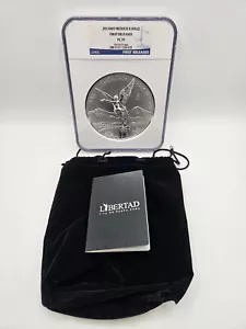 ๐ 2014-Mo Mexico 1 Kilo Silver Proof-Like Libertad NGC PL70 First Releases - Picture 1 of 6