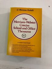 The Merriam - Webster Concise School & Office Thesaurus (Paperback, 1991)