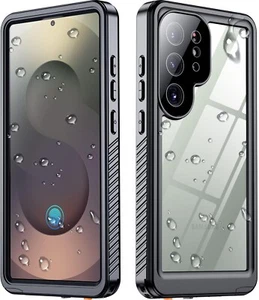 SPIDERCASE for Samsung Galaxy S25 Ultra Case Waterproof, Built-in Screen&Camera - Picture 1 of 8