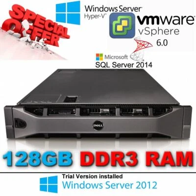 Dell PowerEdge R810 4x xeon E7-4860 2.26Ghz 10-CORE 128GB RAM 6x 800GB SSD H700 - Image 1 of 4