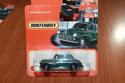 MORRIS - MINOR SALOON - 1958 - MATCHBOX 2024 - SCALA 1/64 - Immagine 1 di 4
