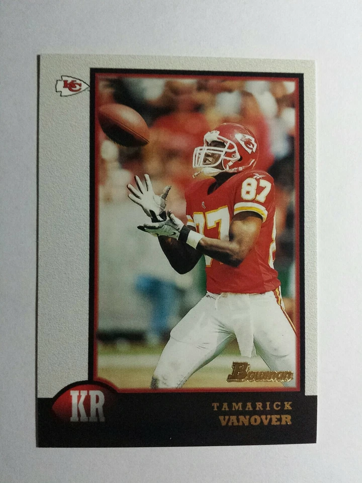 TAMARICK VANOVER 1998 BOWMAN FOOTBALL CARD # 69 D1803 - Image 1 of 1