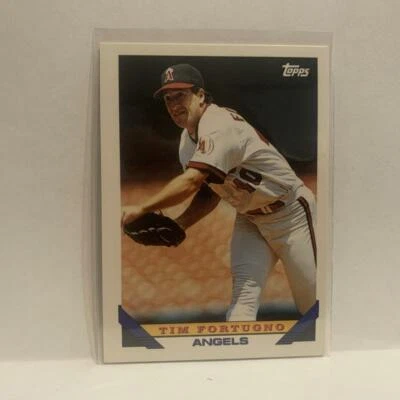 #320 Tim Fortugno Los Angeles Angels 1993 Topps  Baseball Card HF - Image 1 of 2