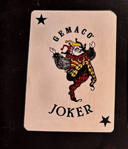 Einzelne alte Spielkarte Vintage. Joker . Gemaco . Holiday Casino .RAR . Sale! - Bild 1 von 2
