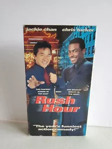 Rush Hour (VHS, 1999) Jackie Chan-Chris Tucker Fast Shipping! - Picture 1 of 3