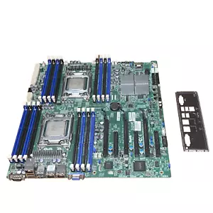 Carte mère Supermicro X9DRi-F Intel C602 LGA 2011 DDR3 double port GbE IPMI EATX - Photo 1/4