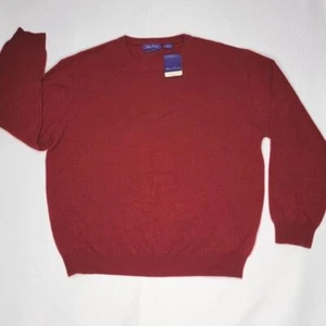 NEW WITH TAGS!!! 100% CASHMERE Crimson Sweater Size XL #397 - Picture 1 of 5