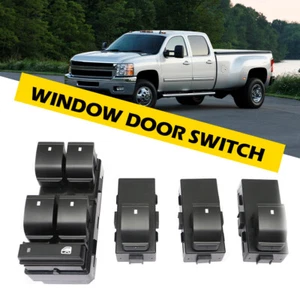 4PCS Driver & Passenger Window Control Switch For 2009-2020 Chevrolet Traverse - Picture 1 of 11