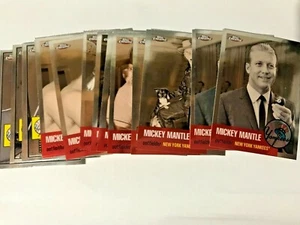TOPPS Mickey Mantle Story Chrome 2007 2008 MMS1- MMS75 Completa il tuo set SCEGLI 1 - Foto 1 di 2
