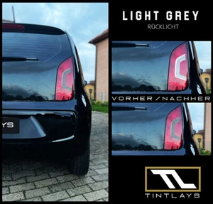 TINTLAYS adecuado para VW UP juego de láminas pegatinas luz trasera corte LIGHT Grey - Imagen 1 de 4