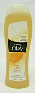 Simply Olay, Simply Calm Honey Extract Body Wash 13.5 oz, New - Picture 1 of 2
