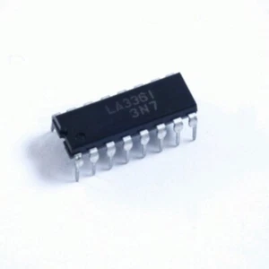 Sanyo 16-polig DIP PLL FM Multiplex Stereo Demodulator IC LA3361 - Bild 1 von 1