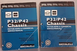 1996 P32/P42 Chassis GMC Chevrolet Motor Home Commercial Service Manuals - Bild 1 von 3