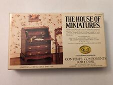 The House of Miniatures Chippendale Desk Circa 1750 X-Acto 40017 - Open Box  See