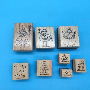 ONE SET of Stampin Up Stamps Sweeter Treater - Picture 1 of 2