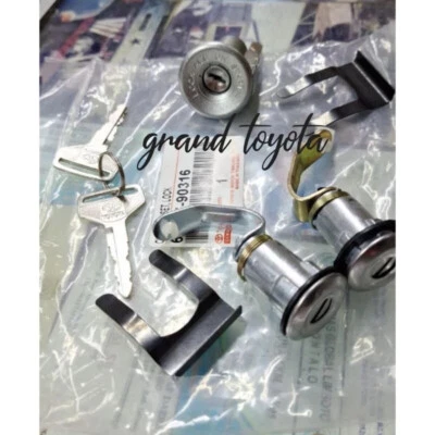 JUEGO DE CILINDROS DE ENCENDIDO TOYOTA LAND CRUISER FJ40 43 45 BJ40, BLOQUEO 69005-90316  Foto 1 de 4