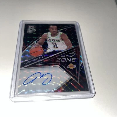 2019-20 Panini Spectra - In the Zone Autographs #IZ-ABD Avery Bradley /49  (AU) - Image 1 of 4