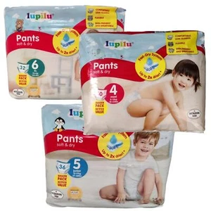 Pantaloni pannolini Lupilu tutte le taglie midi, maxi, junior, XL - pannolini stile pull-up - Foto 1 di 10