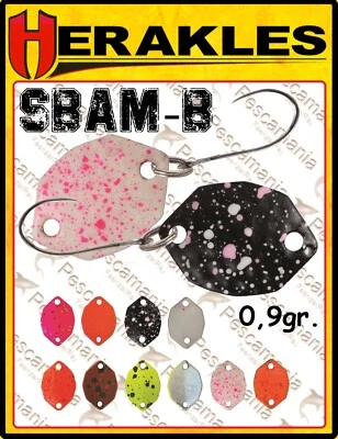 Ondulante Herakles SBAM-B trout Spoon gr.0,9 artificiale monoamo trota area game