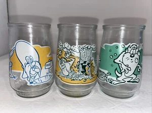 1994 Welch's Looney Tunes Jelly Jar Glass Taz Bugs Bunny Series 5, 10 Special 5 - Picture 1 of 9