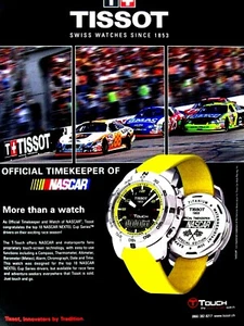 2007 NASCAR TISSOT SWISS  Watch Original Regional Print Ad-8.5 x 11" - Picture 1 of 7