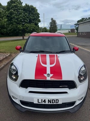 Cofano e portellone posteriore R60 Mini Countryman Cooper S Stipes. Rilascio aria facile da applicare - Immagine 1 di 4